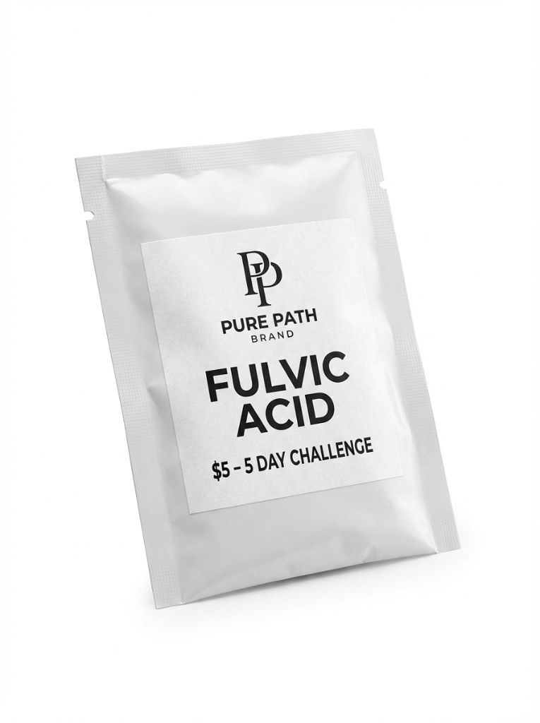 fulvic acid AM sachet pure path northwest 10 day protocol starter